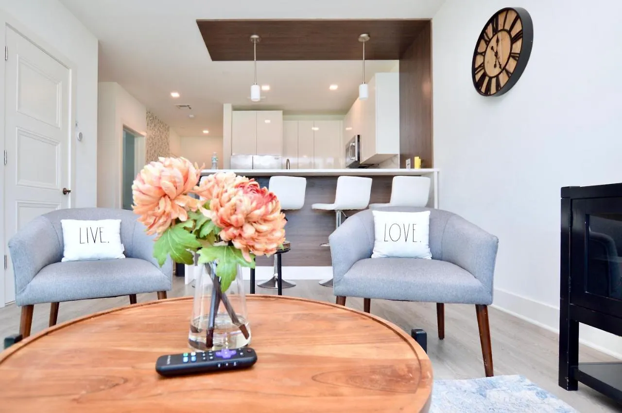 Lux 2Br, Free Parking, Walk To Prudential Center Min To Nyc & More Apartment Newark
